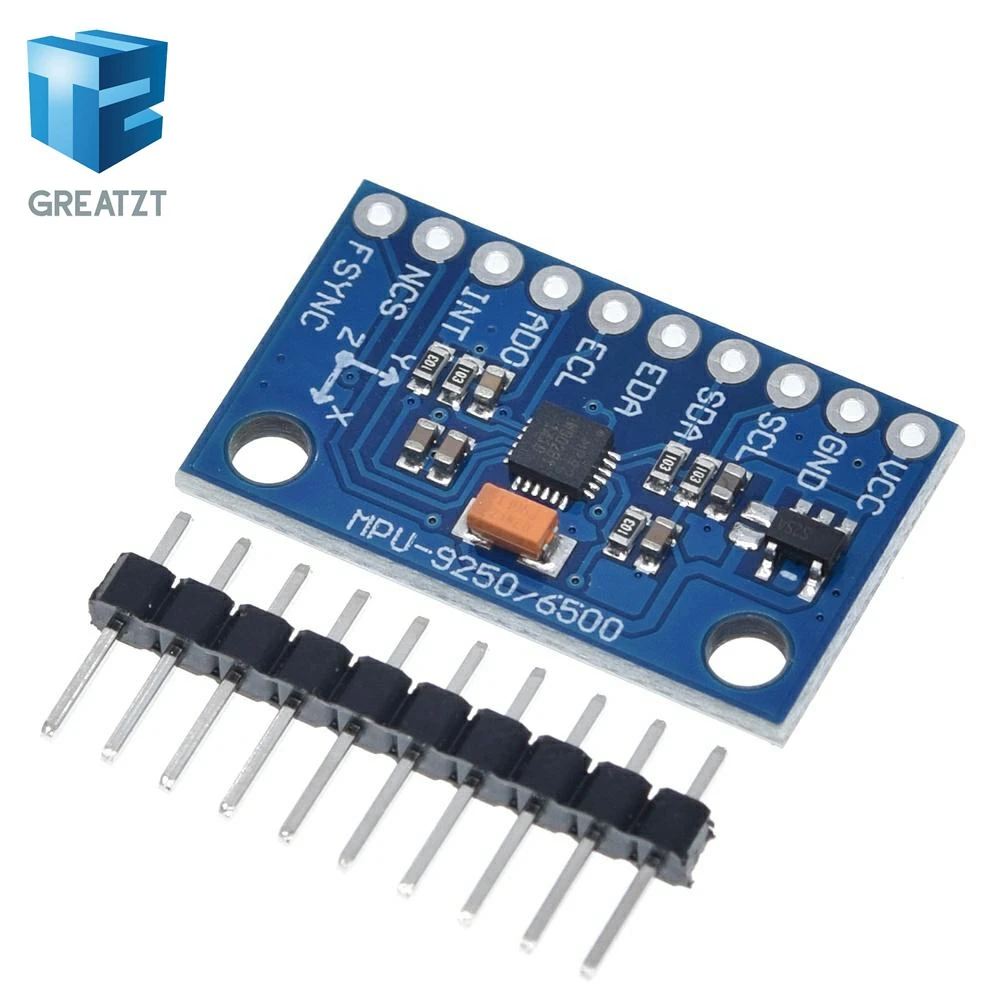 1Set SPI IIC/I2C GY-9250 MPU 9250 MPU-9250 9-Axis Attitude +Gyro+Accelerator+Magnetometer Sensor Board Module MPU9250 3-5V Power
1Set SPI IIC/I2C GY-9250 MPU 9250 MPU-9250 9-Axis Attitude +Gyro+Accelerator+Magnetometer Sensor Board Module MPU9250 3-5V Power