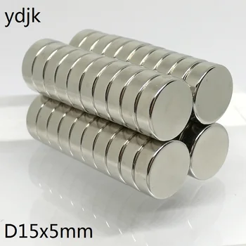 100PCS/LOT disk NdFeB magnet 15*5 mm N38 strong NdFeB magnet 15mm x 5mm neodymium magnet 15x5 mm
100PCS/LOT disk NdFeB magnet 15*5 mm N38 strong NdFeB magnet 15mm x 5mm neodymium magnet 15x5 mm