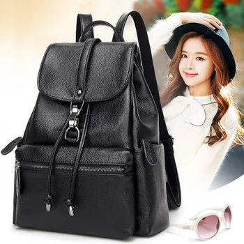 2019 New Leather Shoulder Bag Korean Version of The Travel Backpack Casual Head Head Leather Women's Bag
2019 New Leather Shoulder Bag Korean Version of The Travel Backpack Casual Head Head Leather Women's Bag