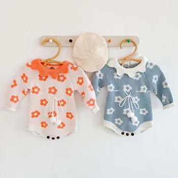 Autumn Baby Girl Bodysuit Elegant Knitted Wool One-Piece Suit Baby Bodysuit Triangle Bodysuit Crawling Clothes Body Baby Clothes
Autumn Baby Girl Bodysuit Elegant Knitted Wool One-Piece Suit Baby Bodysuit Triangle Bodysuit Crawling Clothes Body Baby Clothes