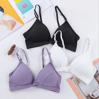Sexy New Bralette 2020 Ladies Padd Bra Comfort Cotton Underwear For Women Wireless Bra Backless Brassiere Female Lingerie Tops
Sexy New Bralette 2020 Ladies Padd Bra Comfort Cotton Underwear For Women Wireless Bra Backless Brassiere Female Lingerie Tops