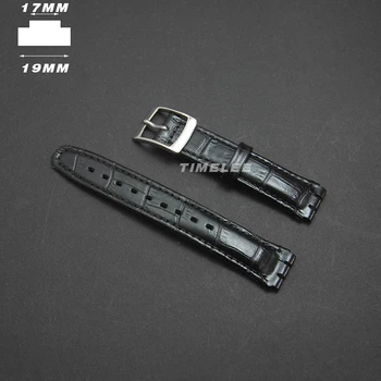 High Quality Black Brown 19 22mm Genuine Leather Watch Strap Band For Swatch Waterproof band
High Quality Black Brown 19 22mm Genuine Leather Watch Strap Band For Swatch Waterproof band