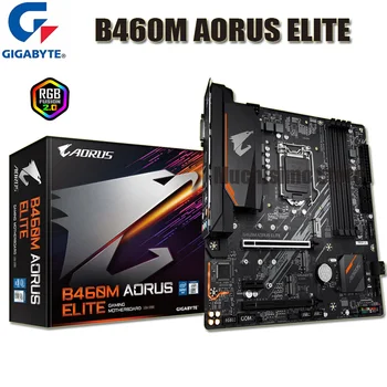 LGA 1200 Gigabyte B460M AORUS ELITE Motherboard DDR4 128GB PCI-E 3.0 M.2 SATA III HDMI Display Desktop Placa-Mãe 1200 Micro ATX
LGA 1200 Gigabyte B460M AORUS ELITE Motherboard DDR4 128GB PCI-E 3.0 M.2 SATA III HDMI Display Desktop Placa-Mãe 1200 Micro ATX