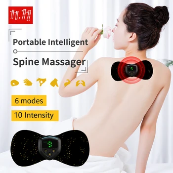 Rechargeable Neck Massager Wireless AB Muscle Relaxing Device Neck Muscle Exerciser Relaxing Machine Relief Back Neck Pains
Rechargeable Neck Massager Wireless AB Muscle Relaxing Device Neck Muscle Exerciser Relaxing Machine Relief Back Neck Pains
