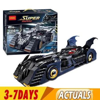 DHL IN STOCK 7116 Super Hero Batman The Batmobile: Ultimate Collectors' Edition Model Building Blocks MOC-15506 7784
DHL IN STOCK 7116 Super Hero Batman The Batmobile: Ultimate Collectors' Edition Model Building Blocks MOC-15506 7784