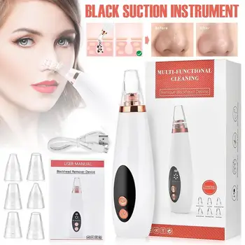 Electric Suction Black Instrument Cleansing Instrument Beauty Apparatus For Microdermabrasion and Extracting Acne and Fat
Electric Suction Black Instrument Cleansing Instrument Beauty Apparatus For Microdermabrasion and Extracting Acne and Fat