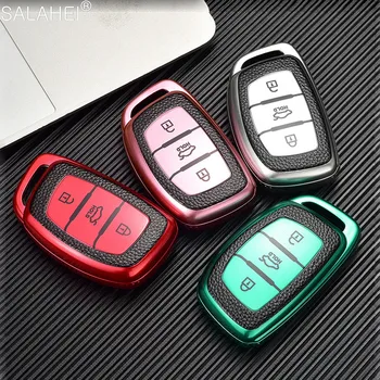 Color Leather+TPU Car Key Case For Hyundai IX30 IX35 IX20 Tucson Elantra Verna Sonata Smart Remote Cover Protect Bag Accessories
Color Leather+TPU Car Key Case For Hyundai IX30 IX35 IX20 Tucson Elantra Verna Sonata Smart Remote Cover Protect Bag Accessories