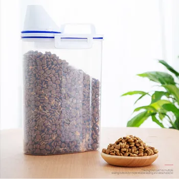 2019 Dog Food Container Bucket Feeder Storage Mildew Anti-oxidation Large Capacity Pet Cat Food Container Moisture-proof Box
2019 Dog Food Container Bucket Feeder Storage Mildew Anti-oxidation Large Capacity Pet Cat Food Container Moisture-proof Box