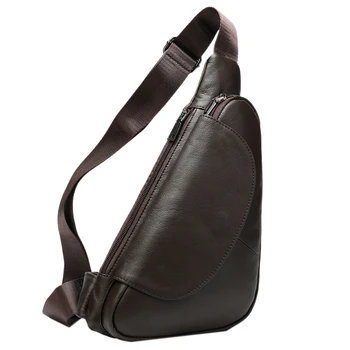 Leather Men's Shoulder Messenger Bag Male Chest Bag Small Crossbody Bags for Men Chest Pack Leather Mens Sling Bags Brown
Leather Men's Shoulder Messenger Bag Male Chest Bag Small Crossbody Bags for Men Chest Pack Leather Mens Sling Bags Brown