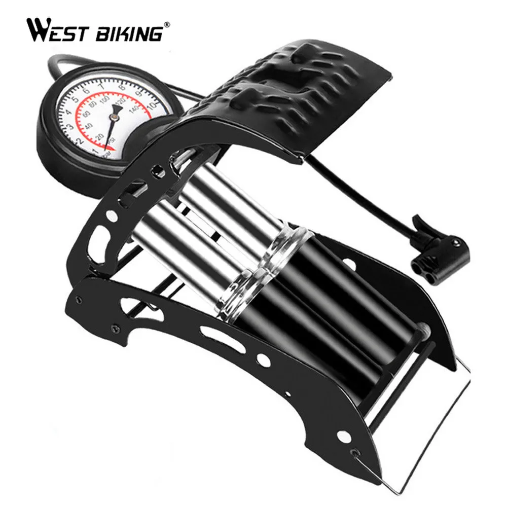 Mountain Bike Foot Air Pump Portable High-Pressure Steel Inflator Pump MTB Cycling AccessoriesFor Bicycle Motorcycle Car Tire
Mountain Bike Foot Air Pump Portable High-Pressure Steel Inflator Pump MTB Cycling AccessoriesFor Bicycle Motorcycle Car Tire