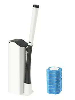 Wall Toilet Wand Disposable Toilet Cleaning System Toilet Wand and 8 Disinfecting Refill Heads for Toilet Cleaning
Wall Toilet Wand Disposable Toilet Cleaning System Toilet Wand and 8 Disinfecting Refill Heads for Toilet Cleaning