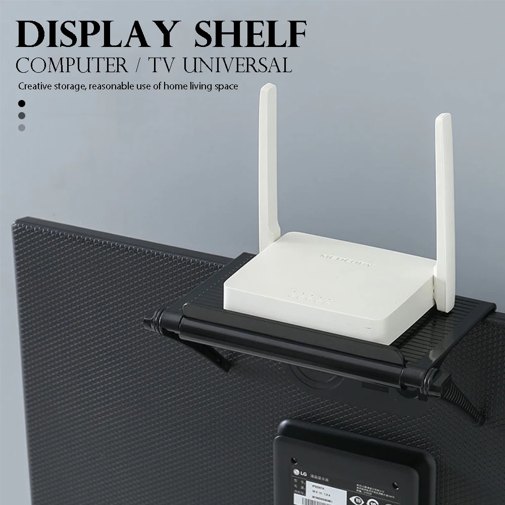 Multifunctional Storage Rack TV Computer LCD Display Rack Rotatable Screen Storage Rack Screen Top Rack Adjustable Racks Bracket
Multifunctional Storage Rack TV Computer LCD Display Rack Rotatable Screen Storage Rack Screen Top Rack Adjustable Racks Bracket