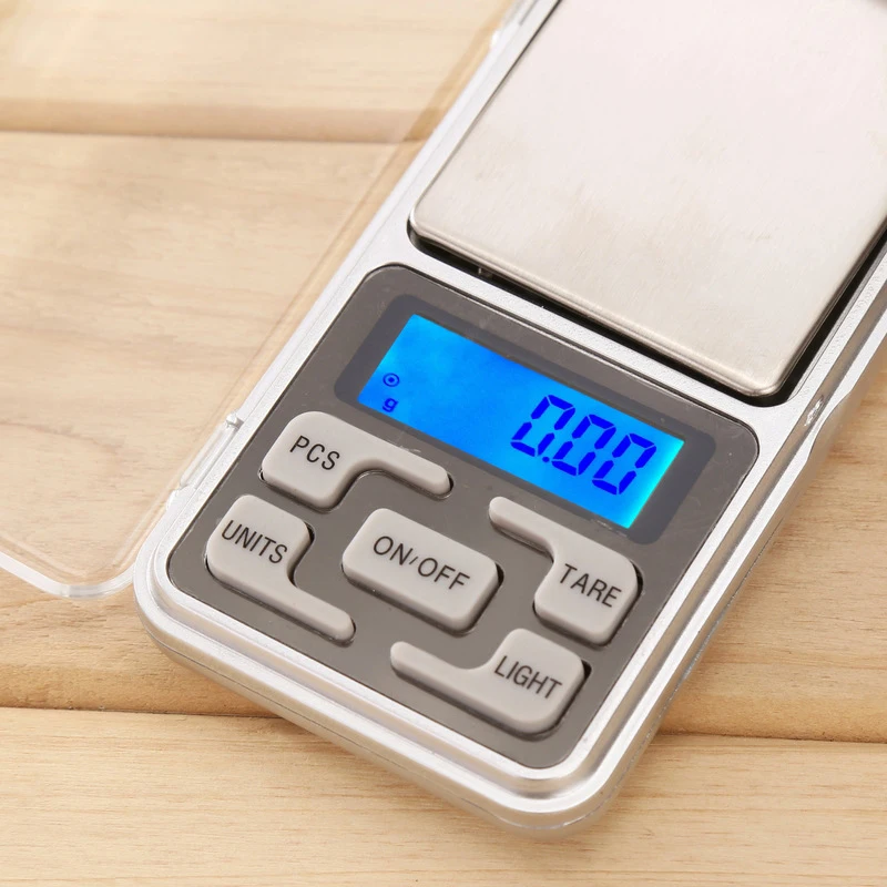 

1pcs 100g/200g/300g/500g x 0.01g /0.1g/Mini Electronic Scales Pocket Digital Scale for Gold Sterling Silver Jewelry Balance Gram