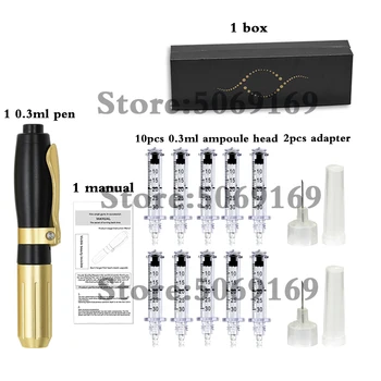 0.3ml High Pressure Hyaluronic Acid Pen Mesotherapy Peptide For Anti Wrinkle Lifting Lip Hyaluron Gun Atomizer Lip Injection Pen 
0.3ml High Pressure Hyaluronic Acid Pen Mesotherapy Peptide For Anti Wrinkle Lifting Lip Hyaluron Gun Atomizer Lip Injection Pen