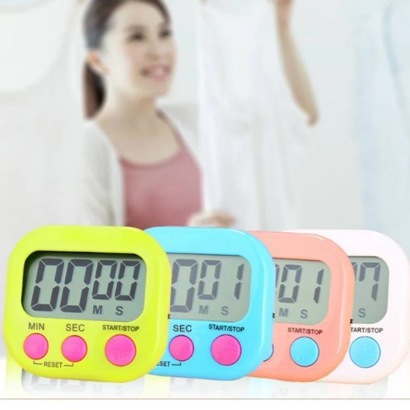 Household Kitchen Multi-function Large-screen Portable Digital Timer Kitchen Electronic Timer
Household Kitchen Multi-function Large-screen Portable Digital Timer Kitchen Electronic Timer