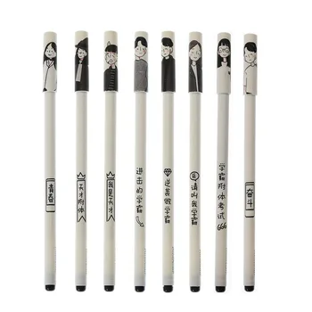 4pcs Creative Hand-Painted Gel Pen Student Funny Text Personality Pen Learning Stationery Writing Tools Office School Materials
4pcs Creative Hand-Painted Gel Pen Student Funny Text Personality Pen Learning Stationery Writing Tools Office School Materials