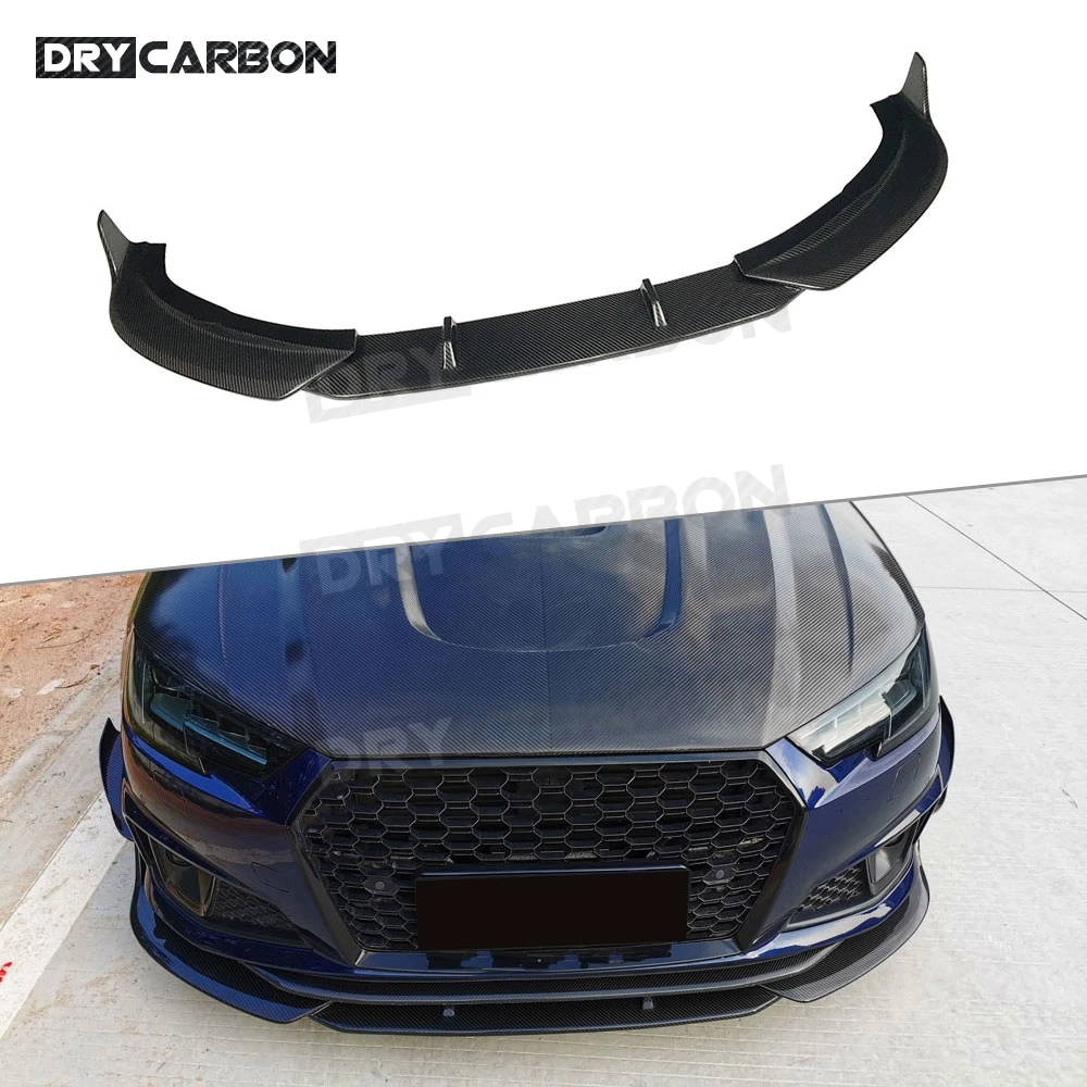 For Audi A4 Sline S4 Sedan B10 2019 2020 Dry Carbon Fiber Front Bumper Lip Spoiler FRP Head Extension Chin Diffuser Car Styling
For Audi A4 Sline S4 Sedan B10 2019 2020 Dry Carbon Fiber Front Bumper Lip Spoiler FRP Head Extension Chin Diffuser Car Styling