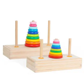 Children Stacking Rings Baby Colorful Stacked Tower Kids Educational Game Toys
Children Stacking Rings Baby Colorful Stacked Tower Kids Educational Game Toys