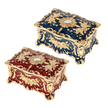 Retro Enamel Flower Sculpture Trinkets Chest Jewelry Box Organizer Storage 18 x 12 x 8cm
Retro Enamel Flower Sculpture Trinkets Chest Jewelry Box Organizer Storage 18 x 12 x 8cm