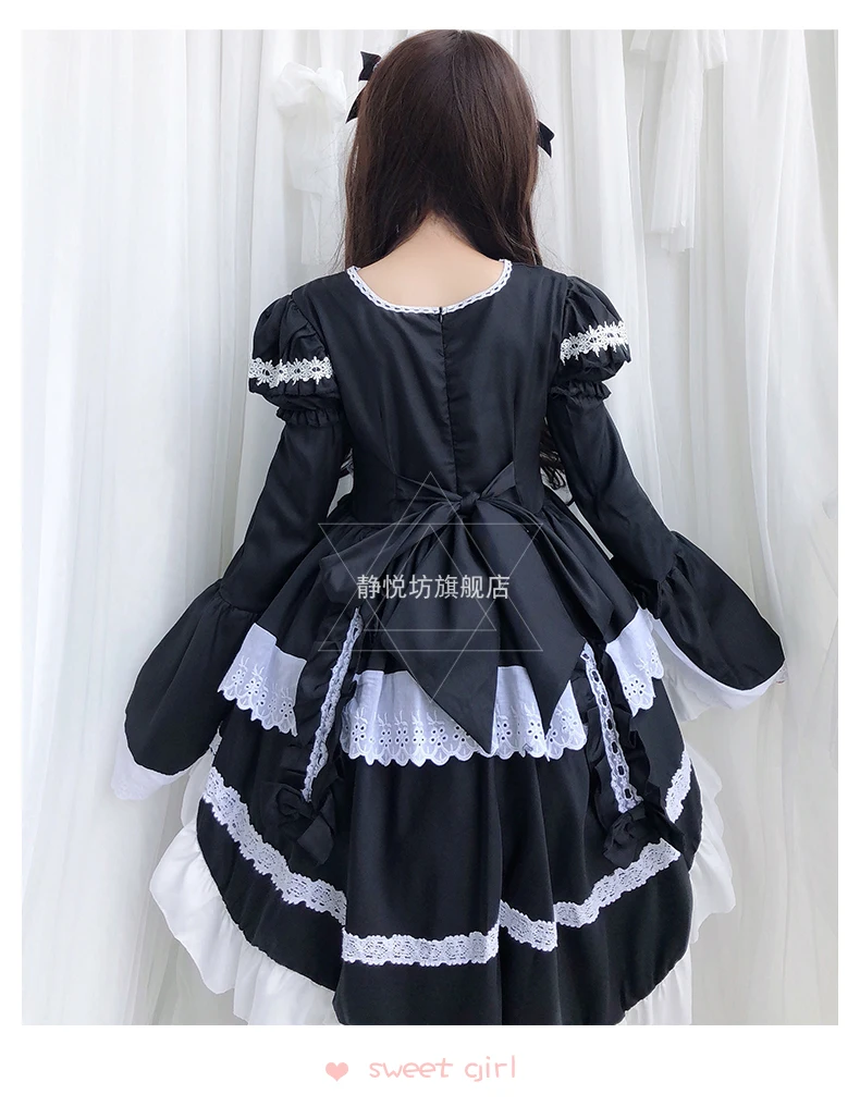 Luogen Coyoung Store Cosplay Sweet Lolita Dress Retro Lace Bowknot Flare Sleeve Victorian Kawaii Girl Gothic 28 Luogen Coyoung Store Cosplay Sweet Lolita Dress Retro Lace Bowknot Flare Sleeve Victorian Kawaii Girl Gothic -Zentai shop online H5ebbca20433b40e2a7da49fe678a6531L.jpg