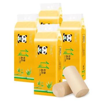 QIC 10pcs 4 Layer Thickened Household Paper Disposable Paper Towels Bamboo Pulp Soft Toliet Paper Toilet Roll
QIC 10pcs 4 Layer Thickened Household Paper Disposable Paper Towels Bamboo Pulp Soft Toliet Paper Toilet Roll