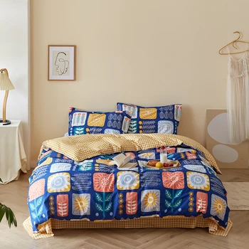 Bed linen cotton bedding set home Duvet Cover and pillowcases 100% cotton Family size US EU AU King Queen Size bed linen cotton
Bed linen cotton bedding set home Duvet Cover and pillowcases 100% cotton Family size US EU AU King Queen Size bed linen cotton