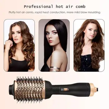 hot sale One Step Hair Dryer Brush Volumizer Blow Straightener Hair Curler Brush Roller Electric Hot Air Curling Iron comb
hot sale One Step Hair Dryer Brush Volumizer Blow Straightener Hair Curler Brush Roller Electric Hot Air Curling Iron comb