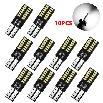 10x 12V 24V Non polarity Canbus T10 LED bulbs with 4014SMD 24 led LAMP Light 194 168 W5W LED blue white NO OBC ERROR
10x 12V 24V Non polarity Canbus T10 LED bulbs with 4014SMD 24 led LAMP Light 194 168 W5W LED blue white NO OBC ERROR