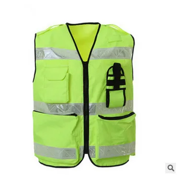Reflective vest waistcoat road traffic safety clothing 300D Oxford waterproof reflective clothing overalls
Reflective vest waistcoat road traffic safety clothing 300D Oxford waterproof reflective clothing overalls