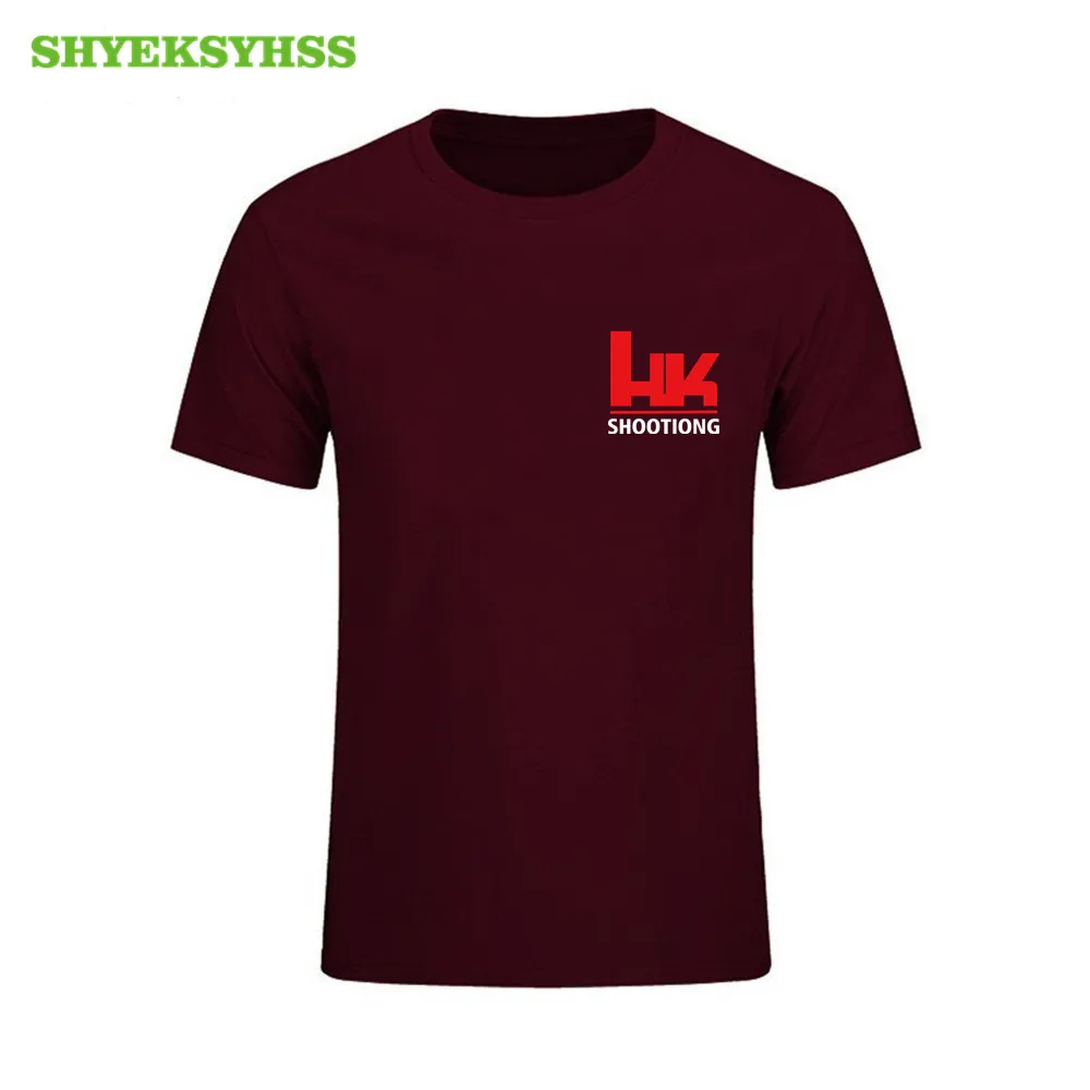 Новинка 2020 20 цветов HK Logo Heckler Koch огнестрельное оружие некомпромиссная Мужская