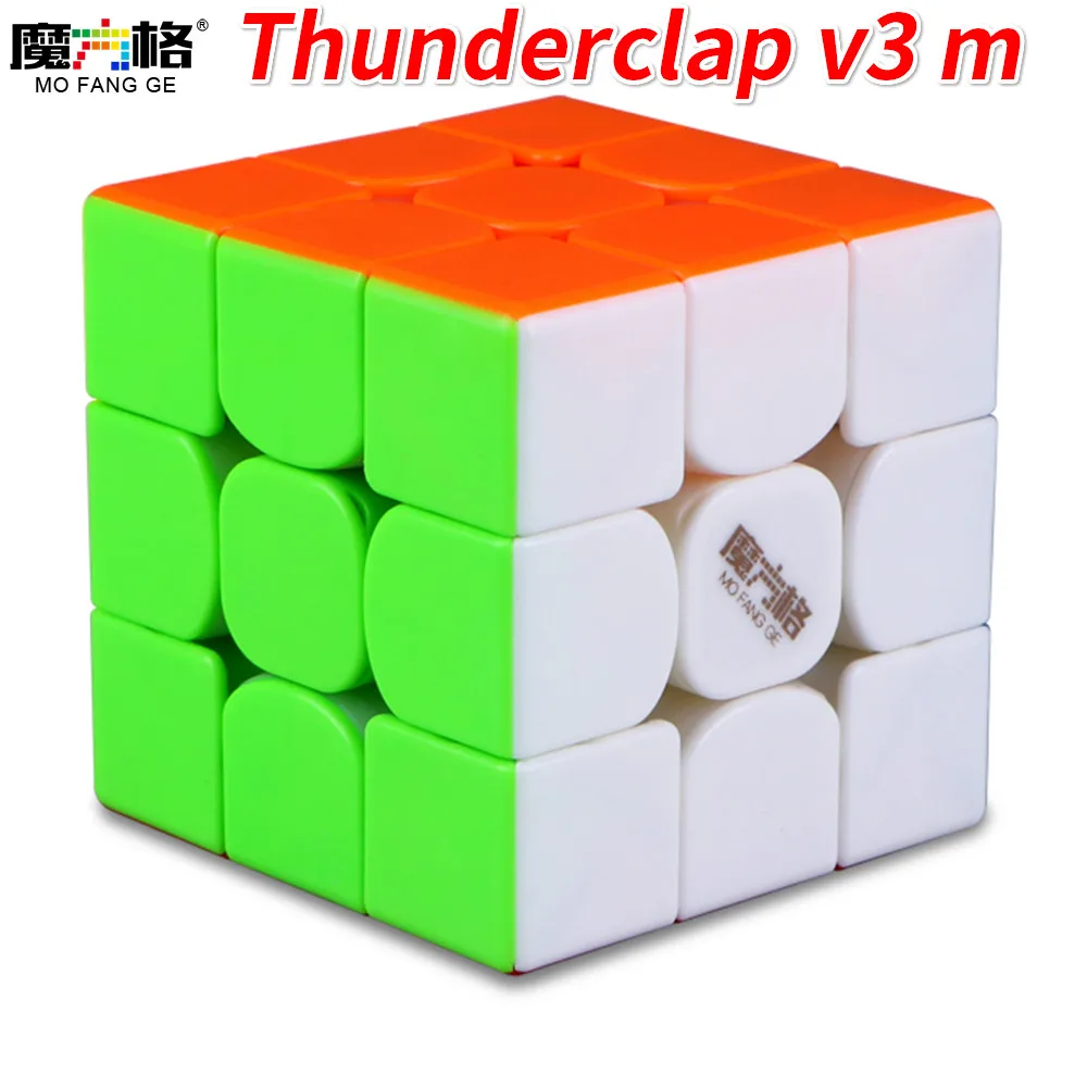 Qiyi Thunderclap V3 M 3x3x3 Magico Cubes Regular or Magnetic Puzzles Cube Professional 3x3 Speed Magico Cubo
Qiyi Thunderclap V3 M 3x3x3 Magico Cubes Regular or Magnetic Puzzles Cube Professional 3x3 Speed Magico Cubo