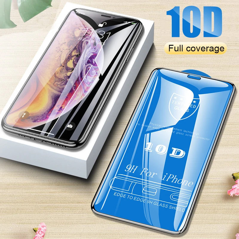 10D закаленное стекло для Apple iphone 11 Pro Защита экрана Max a 11pro защитная пленка |