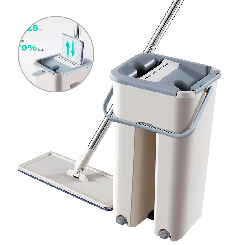 Hand-free Magic Mop Fiber Cleaning Cloth Home Kitchen Wooden Floor Automatic Lazy Fellow Mop Flat Squeeze Mop
Hand-free Magic Mop Fiber Cleaning Cloth Home Kitchen Wooden Floor Automatic Lazy Fellow Mop Flat Squeeze Mop