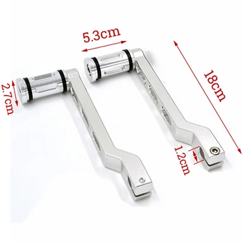 Silver Shift Lever For Harley Touring Softail W/ Shifter Peg Chrome Compact Edge Front Heel/Toe Shift Standard
Silver Shift Lever For Harley Touring Softail W/ Shifter Peg Chrome Compact Edge Front Heel/Toe Shift Standard