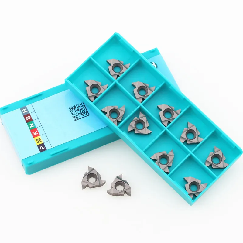 10PCS 16ER 16IR 1.5ISO 2.0ISO CT3000 Thread Turning Tool CNC Insert Grooving Cermet Grade Carbide
10PCS 16ER 16IR 1.5ISO 2.0ISO CT3000 Thread Turning Tool CNC Insert Grooving Cermet Grade Carbide