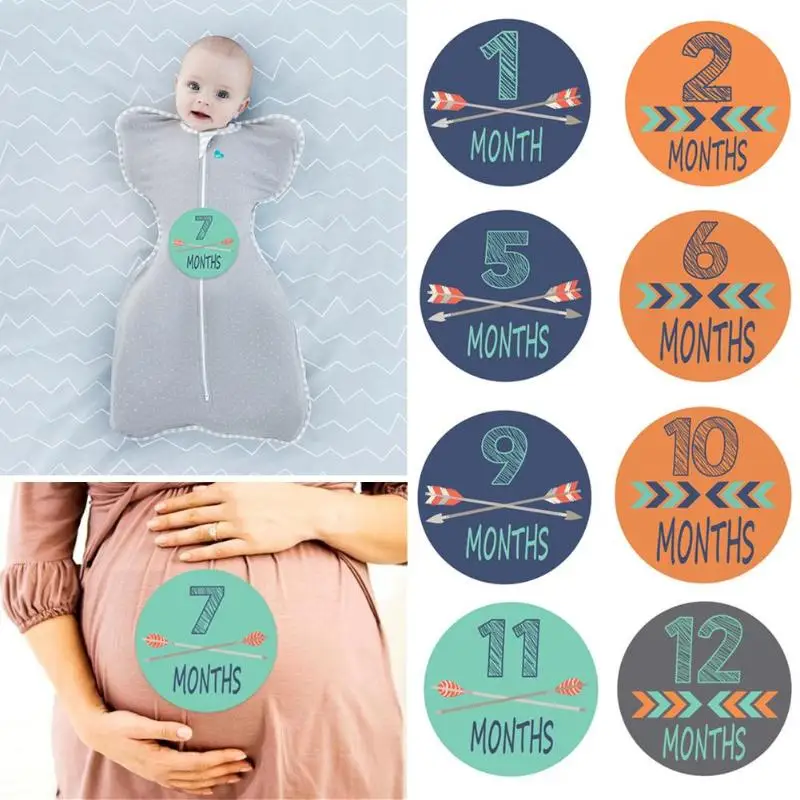Newborn Photo Props Stickers 1-12 Months Month Stickers for DIY Scrapbook Album with Four Styles of Color Design Novel Feature
Newborn Photo Props Stickers 1-12 Months Month Stickers for DIY Scrapbook Album with Four Styles of Color Design Novel Feature