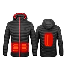 New Intelligent Heated Jackets Women Winter Outdoor Hooded Cold-Proof Jackets Thermal Warm USB Heating Quickly Hiking Jackets
New Intelligent Heated Jackets Women Winter Outdoor Hooded Cold-Proof Jackets Thermal Warm USB Heating Quickly Hiking Jackets