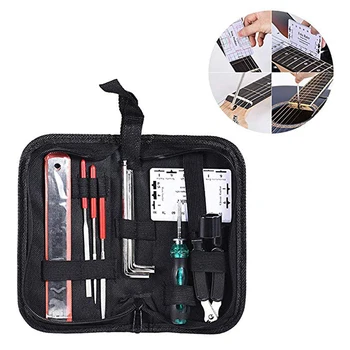 Guitar Maintenance Kits Guitar Winder String Cutter Ruler Screwdriver Groove Polishing Tools For Guitar Repairing Maintenance 
Guitar Maintenance Kits Guitar Winder String Cutter Ruler Screwdriver Groove Polishing Tools For Guitar Repairing Maintenance