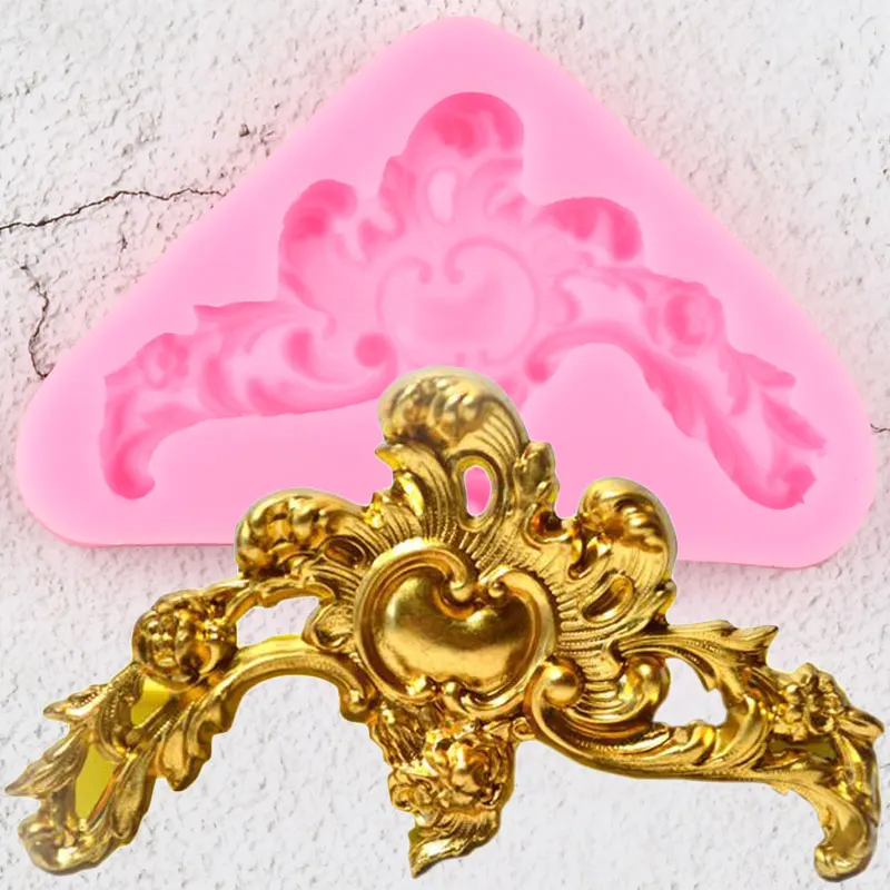 Sugarcraft Flower Border Silicone Molds Baroque Scroll Relief DIY Fondant Cake Decorating Tools Candy Chocolate Gumpaste Moulds
Sugarcraft Flower Border Silicone Molds Baroque Scroll Relief DIY Fondant Cake Decorating Tools Candy Chocolate Gumpaste Moulds
