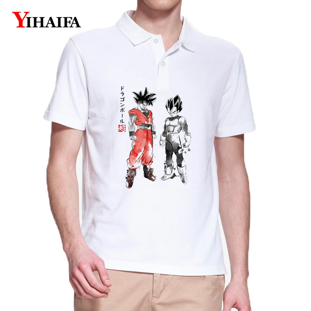 YIHAIFA Men's Polo Shirt Casual Cartoon Dragon Ball Harajuku Goku Vegeta Friends Printed Polos Short Sleeve Understshirt Tops
YIHAIFA Men's Polo Shirt Casual Cartoon Dragon Ball Harajuku Goku Vegeta Friends Printed Polos Short Sleeve Understshirt Tops
