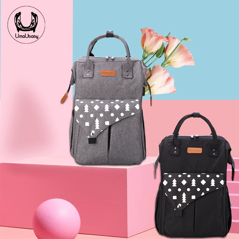 UMAUBABY Nappy Backpack Mummy Bag Large Capacity Bag Mom Baby Multi-function Waterproof Outdoor Travel Diaper Bags For Baby Care
UMAUBABY Nappy Backpack Mummy Bag Large Capacity Bag Mom Baby Multi-function Waterproof Outdoor Travel Diaper Bags For Baby Care