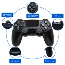 Wireless Bluetooth Controller Game Console Handle Ios Android Pc Directly Connected To PS4 Game Controller
Wireless Bluetooth Controller Game Console Handle Ios Android Pc Directly Connected To PS4 Game Controller