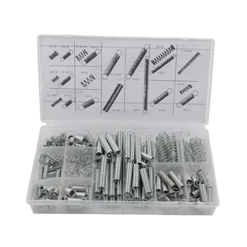 200pcs Accessories Extension And Compression Coil Portable Hardware Tool Spring Set Metal Steel Assorted Kit With Box 20 Sizes
200pcs Accessories Extension And Compression Coil Portable Hardware Tool Spring Set Metal Steel Assorted Kit With Box 20 Sizes
