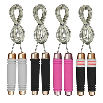 Jump Ropes Skipping Rope Steel Wire Cable for Exercise Fitness Training Sports ZJ55
Jump Ropes Skipping Rope Steel Wire Cable for Exercise Fitness Training Sports ZJ55