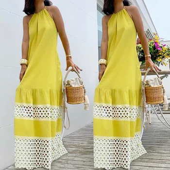 Beach Dress Swimsuit Women's Outings 2020 Dresses For Women Pareo De Plage New Long Sleeveless Print Linen Beachwear
Beach Dress Swimsuit Women's Outings 2020 Dresses For Women Pareo De Plage New Long Sleeveless Print Linen Beachwear