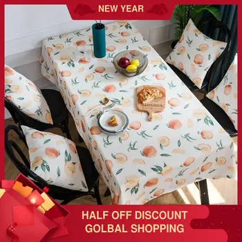 Waterproof Tablecloth Nordic Peach Yellow Peach Printed Tablecloth Cover Towel Rectangular Household
Waterproof Tablecloth Nordic Peach Yellow Peach Printed Tablecloth Cover Towel Rectangular Household