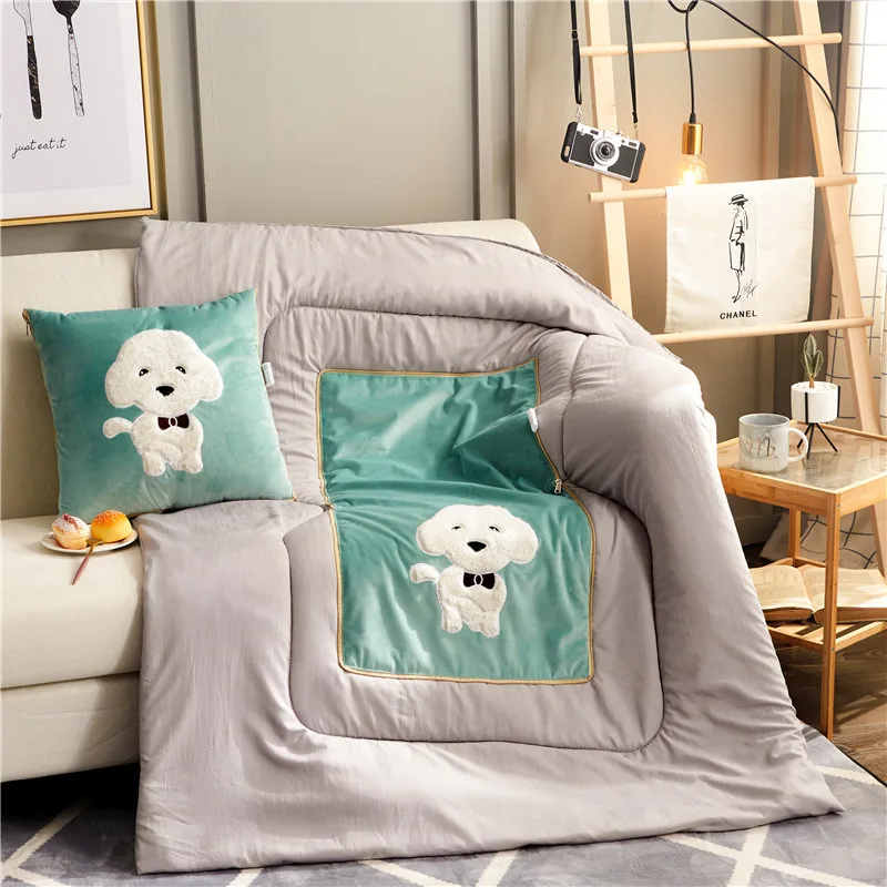 Short Plush Applique Hold Pillow Cartoon Creative Cushion Dual Purpose Pillow Blanket Lunch Break Airable Cover Customizable Log
Short Plush Applique Hold Pillow Cartoon Creative Cushion Dual Purpose Pillow Blanket Lunch Break Airable Cover Customizable Log