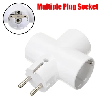 1Piece EU Standard Multi-plug 3-way Multiple Plug Socket Adapter Child Protection Multi-Function Power Conversion Plug
1Piece EU Standard Multi-plug 3-way Multiple Plug Socket Adapter Child Protection Multi-Function Power Conversion Plug