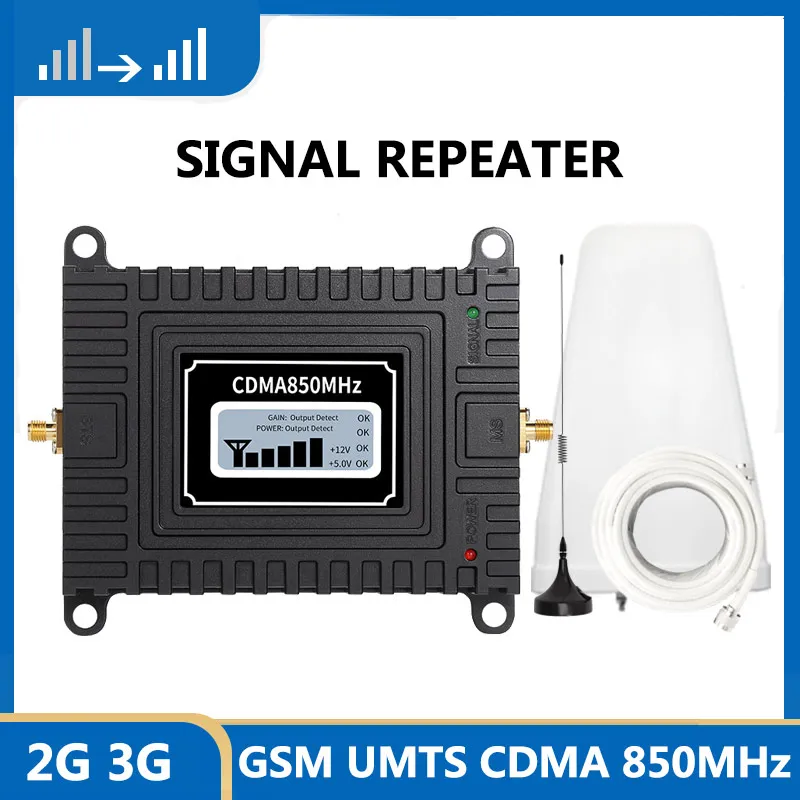 2g 3g Mobile Phone Signal Amplifier Band 5 Single Band Signal Booster CDMA 850 Mhz Cell Phone Signal Repeater Amplificador
2g 3g Mobile Phone Signal Amplifier Band 5 Single Band Signal Booster CDMA 850 Mhz Cell Phone Signal Repeater Amplificador