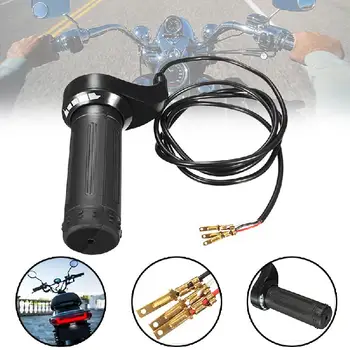 24V 36V 48V 3 Wire Black Twist Throttle Grip Universal For Electirc Scooter Bike Fit 7/8" Handlebar
24V 36V 48V 3 Wire Black Twist Throttle Grip Universal For Electirc Scooter Bike Fit 7/8" Handlebar